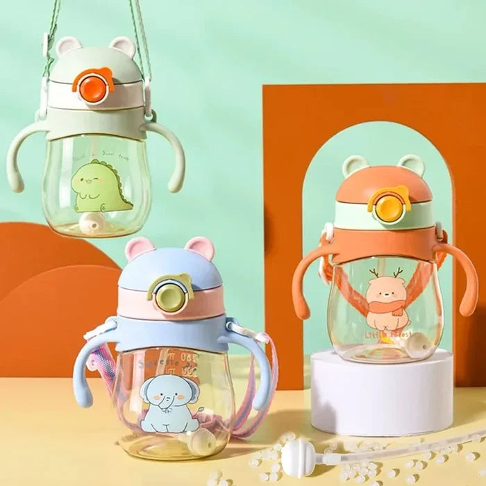 Baby Drinking Cup with Straw – Anti-Choke & Spill-Proof Design
