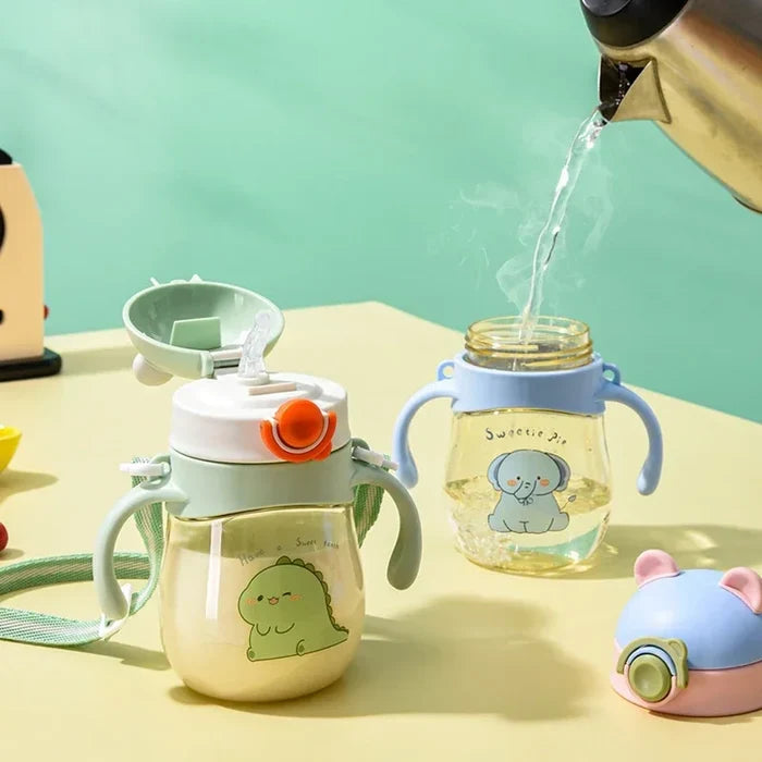 Baby Drinking Cup with Straw – Anti-Choke & Spill-Proof Design