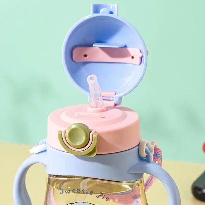 Baby Drinking Cup with Straw – Anti-Choke & Spill-Proof Design