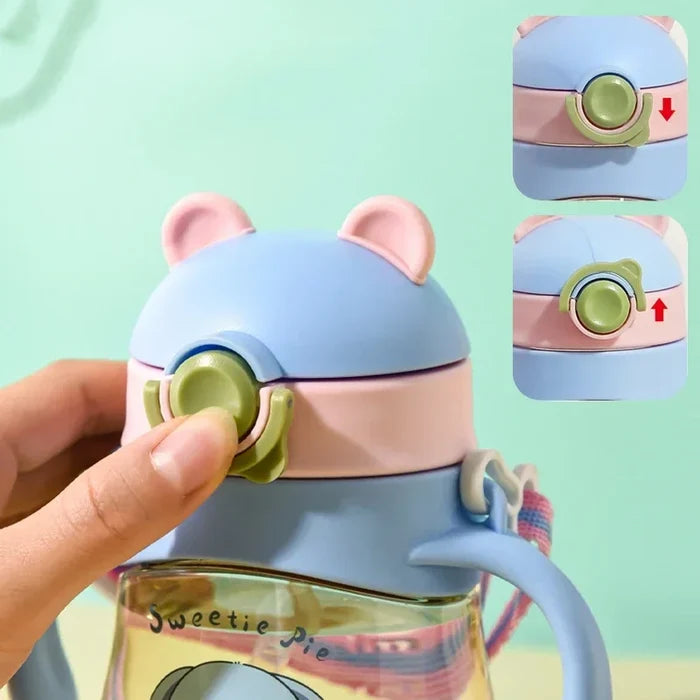 Baby Drinking Cup with Straw – Anti-Choke & Spill-Proof Design