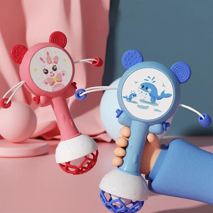 Baby Rattle Toys – Teether & Hand Bells for Early Learning