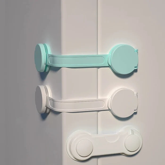 Baby Safety Lock – Transparent Childproof Protection for Cabinet