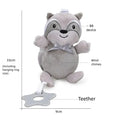 Baby Sensory Hanging Rattle – Soft Plush Learning Toy