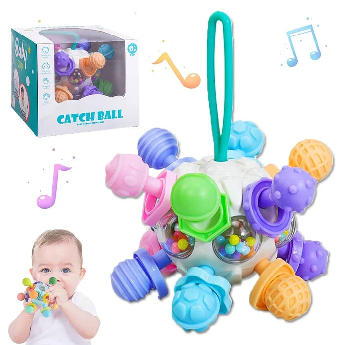 Baby Sensory Rattle Teether – Fun & Safe Development Toy