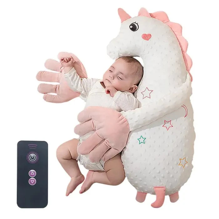 Baby Sleep Soother with Auto Patting & Remote Control Comfort