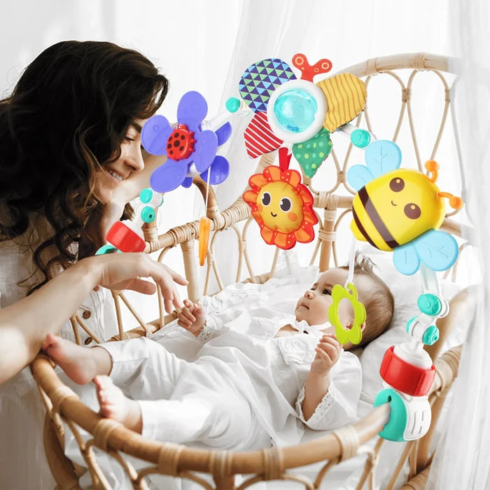 Baby Stroller Activity Arch Toy for Sensory & Motor Skills