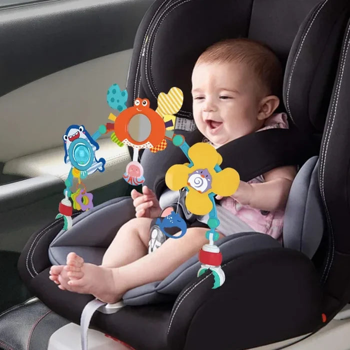 Baby Stroller Arch Toy for Sensory Development & Motor Skills