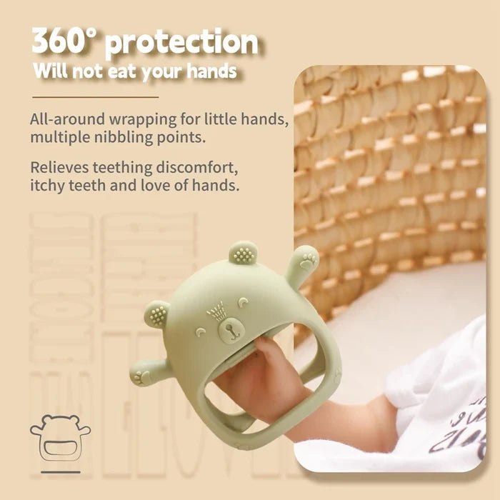 Baby Teether Gloves – Safe Soothing Relief for Teething Pain
