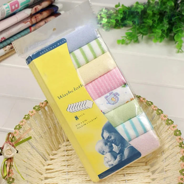 Baby Washcloths Set – Soft Organic Cotton for Newborns