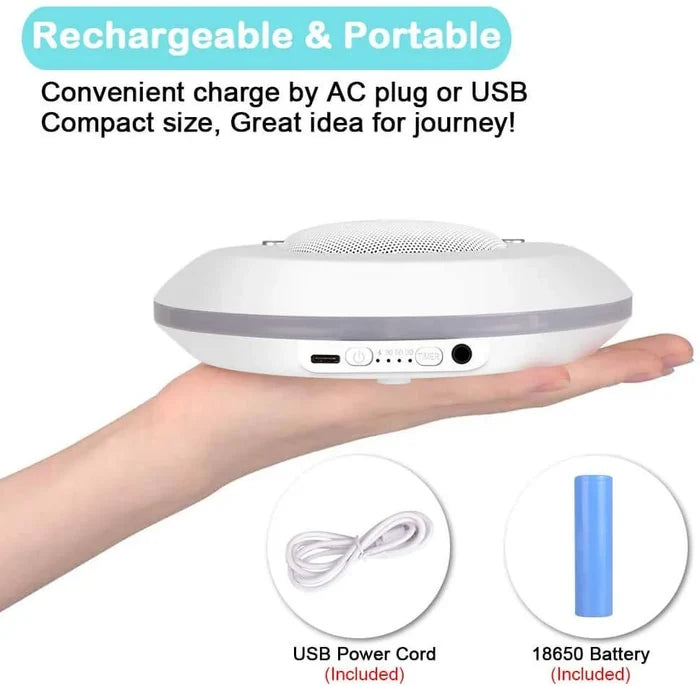 Baby White Noise Machine – 28 Soothing Sounds & Timer