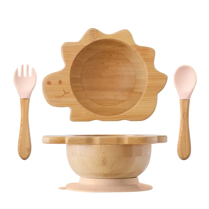 Peach Dinosaur Set