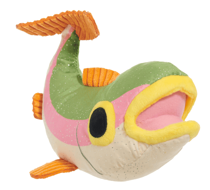 NEW! BARK Brooke Trout Squeaky & Soft Crinkle Plush Dog Toy - Glad Dogs Nation | ALL Profits Donated
