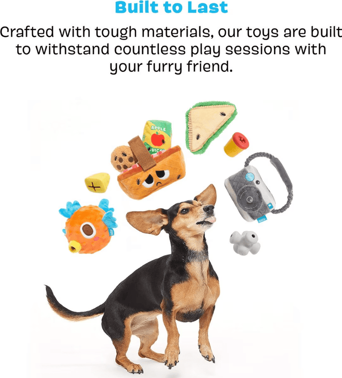10% OFF! BARK Hare Raiser Rabbit Rubber Super Chewer Dog Toy Grey Medium/Large - Glad Dogs Nation | ALL Profits Donated