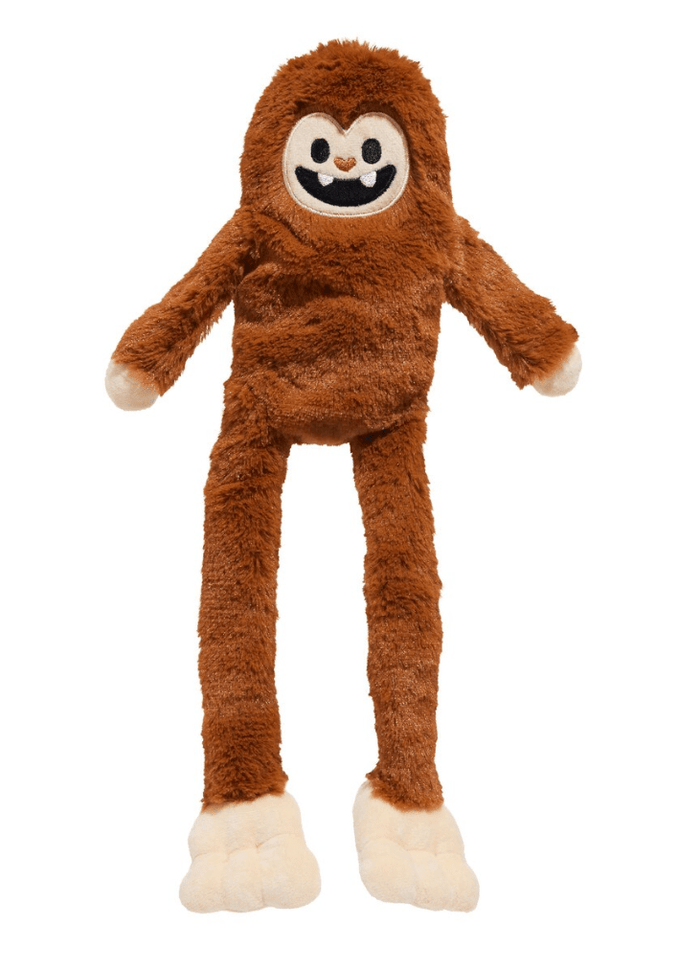 BARK Sasquatch Josh Squeaky Crazy Crinkle Plush Dog Toy - Glad Dogs Nation | ALL Profits Donated
