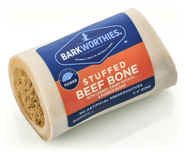 Barkworthies Stuffed Shin Bone: Medium & Large Dogs - Glad Dogs Nation | ALL Profits Donated