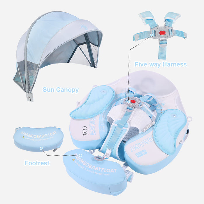 Blue Wings Chest Float