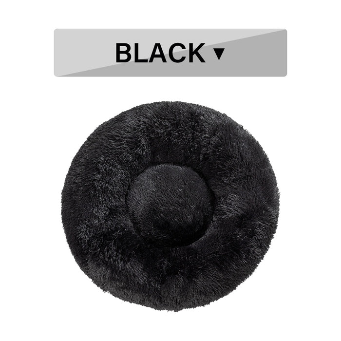 Calming Donut Plush Pet Bed