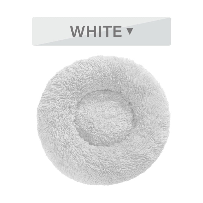 Calming Donut Plush Pet Bed