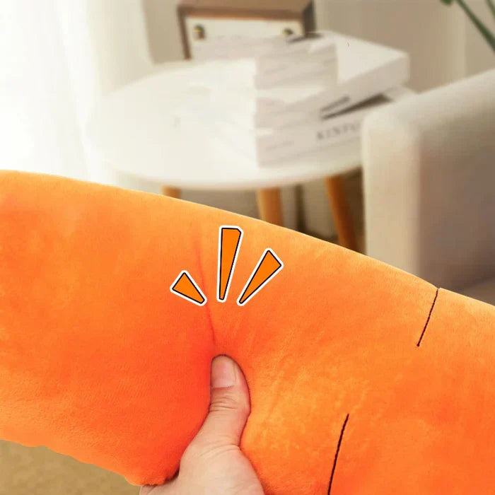 Carrot Squeaker – Carrot-Shaped Dog Toy with Squeaker