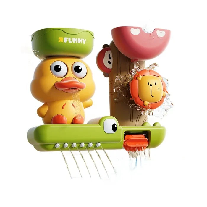 Cartoon Duck Bath Toy – Rotating Fun Water Play