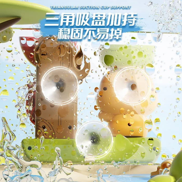 Cartoon Duck Bath Toy – Rotating Fun Water Play
