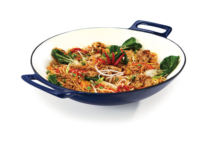 Cast Grilling Wok