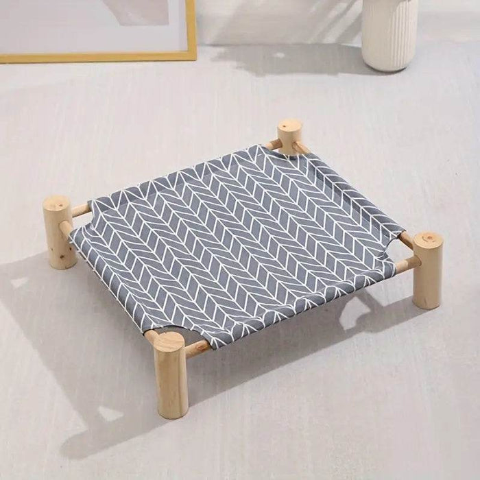 Cat Elevated Hammock Bed Black Arrow