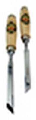 Chisels Two Cherries Skewed Bevel Edged 1/2" (12mm) Pair