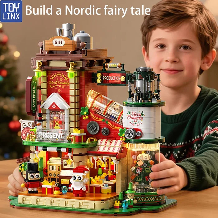 Christmas DIY Building Blocks Set with LED – 2782PCS Fun