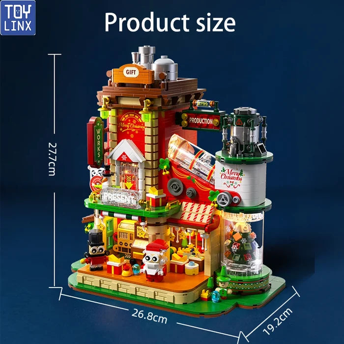Christmas DIY Building Blocks Set with LED – 2782PCS Fun