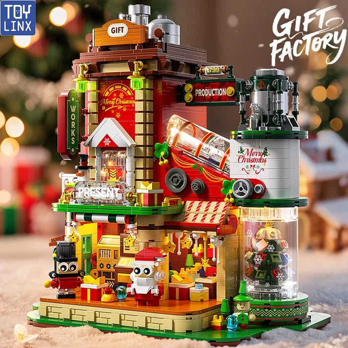 Christmas DIY Building Blocks Set with LED – 2782PCS Fun