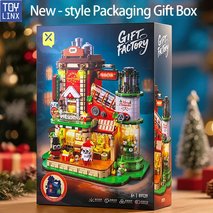 Christmas DIY Building Blocks Set with LED – 2782PCS Fun
