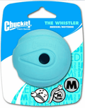 Chuckit! The Whistler Ball Dog Toy, Blue, Medium 2.5" - Glad Dogs Nation | ALL Profits Donated