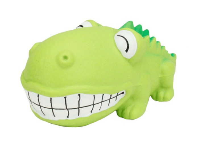 Coastal Pet Rascal Grunting Big Head Alligator Dog Toy: 7" - Glad Dogs Nation | ALL Profits Donated
