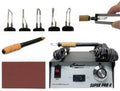 Colwood Detailer Deluxe Woodburning Kit w 9 Replaceable Tips + Handle + Book DKDR (Case not included)