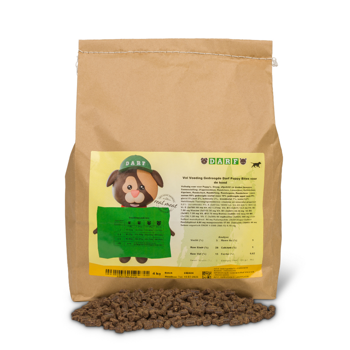 Complete Dry Dog Food for Puppies (4kg)