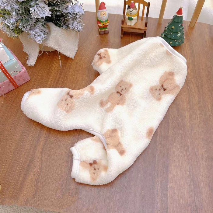 Cozy pet onesie