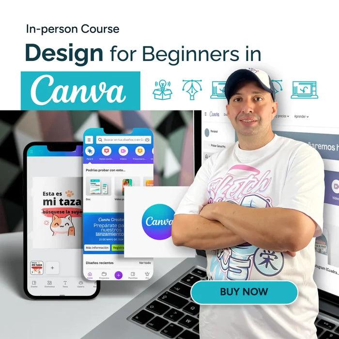Curso: Diseño para principiantes de CANVA | 20-09-2026