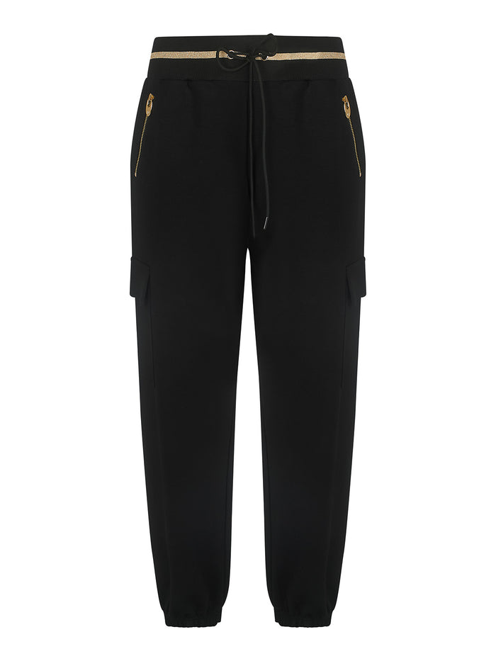 Dee Zip Jogger Pant in Black from NAIA Active active wear collection of layering and loungewear