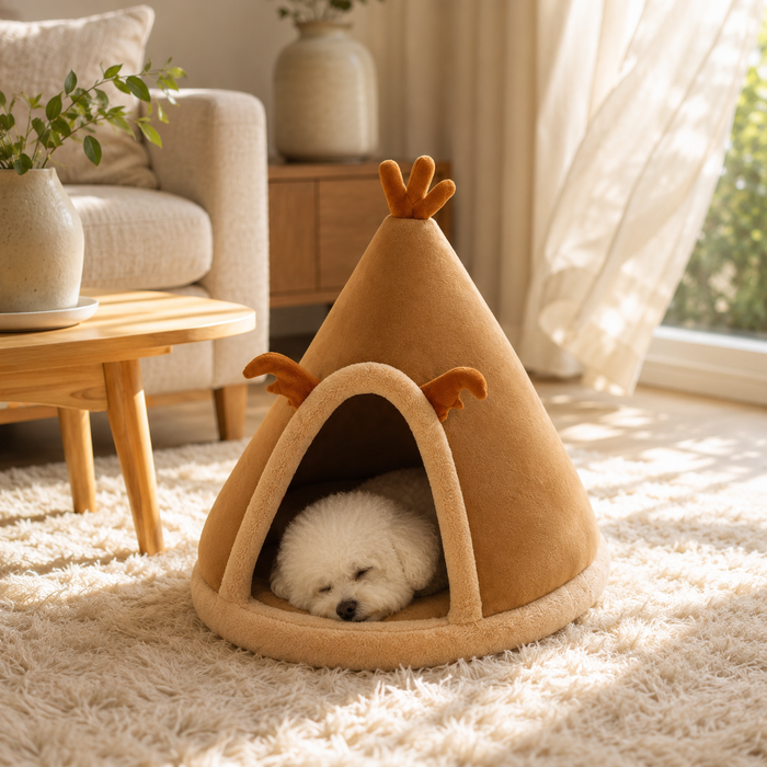DeluxeDream Plush Pet Hideaway