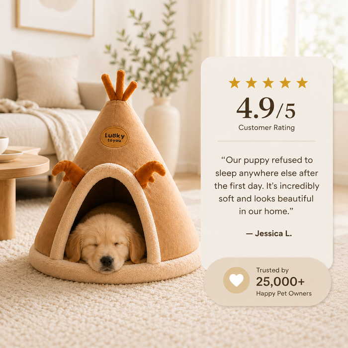 DeluxeDream Plush Pet Hideaway