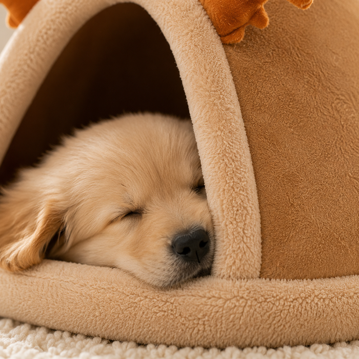 DeluxeDream Plush Pet Hideaway