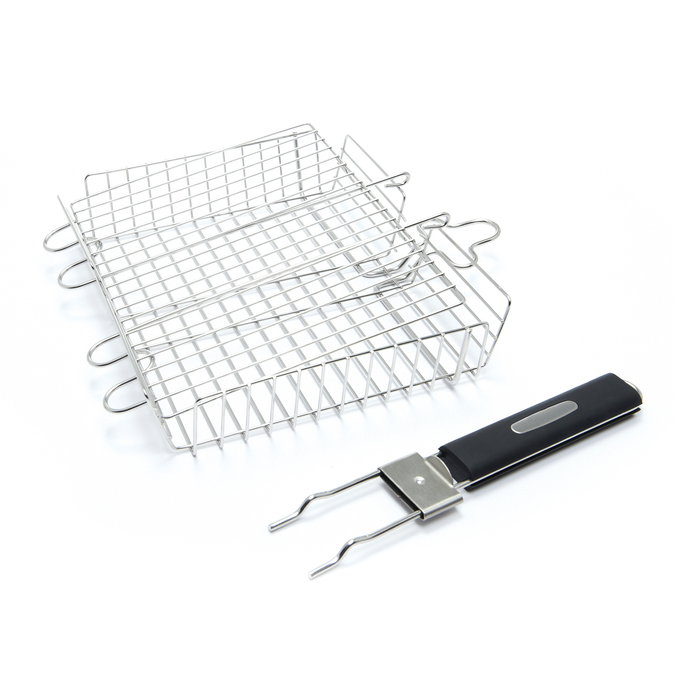 Detachable Handle Grill Basket