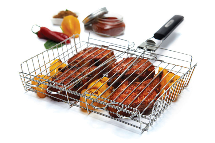 Detachable Handle Grill Basket