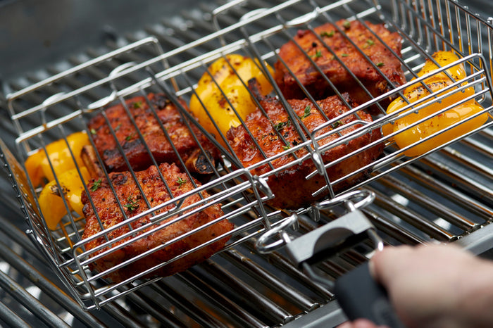 Detachable Handle Grill Basket