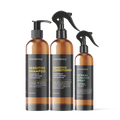 Dog shampoo, conditioner and dermal scratch spray set for sensitive skin