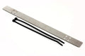 Downspout hanger bracket for roof de-icing cables