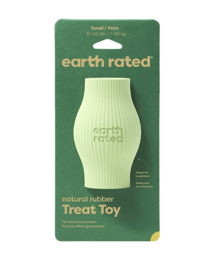 Earth Rated Natural Rubber Treat Dispenser Dog Toy, 15-45 lbs. - Glad Dogs Nation | ALL Profits Donated