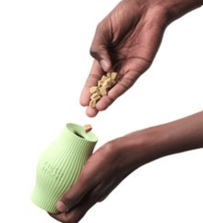 Earth Rated Natural Rubber Treat Dispenser Dog Toy, 15-45 lbs. - Glad Dogs Nation | ALL Profits Donated