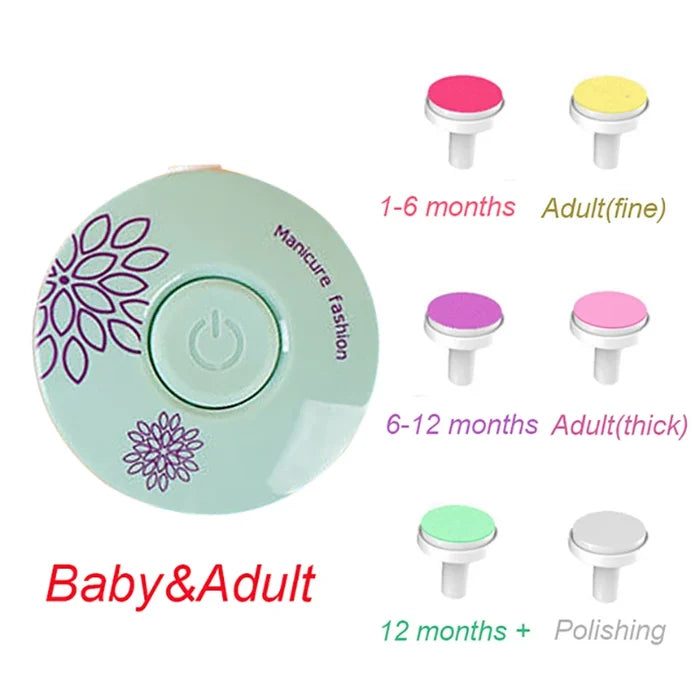 Electric Baby Nail Trimmer – Safe, Gentle & Easy Grooming
